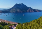 Antalya’nın saklı cenneti Adrasan Koyu! Cam gibi deniz ve huzur dolu atmosfer