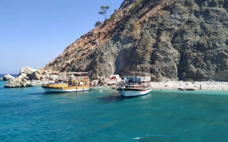 Likya Yolu’nun gizli cenneti Papaz İskelesi! Masmavi deniz ve huzurlu kamp alanı